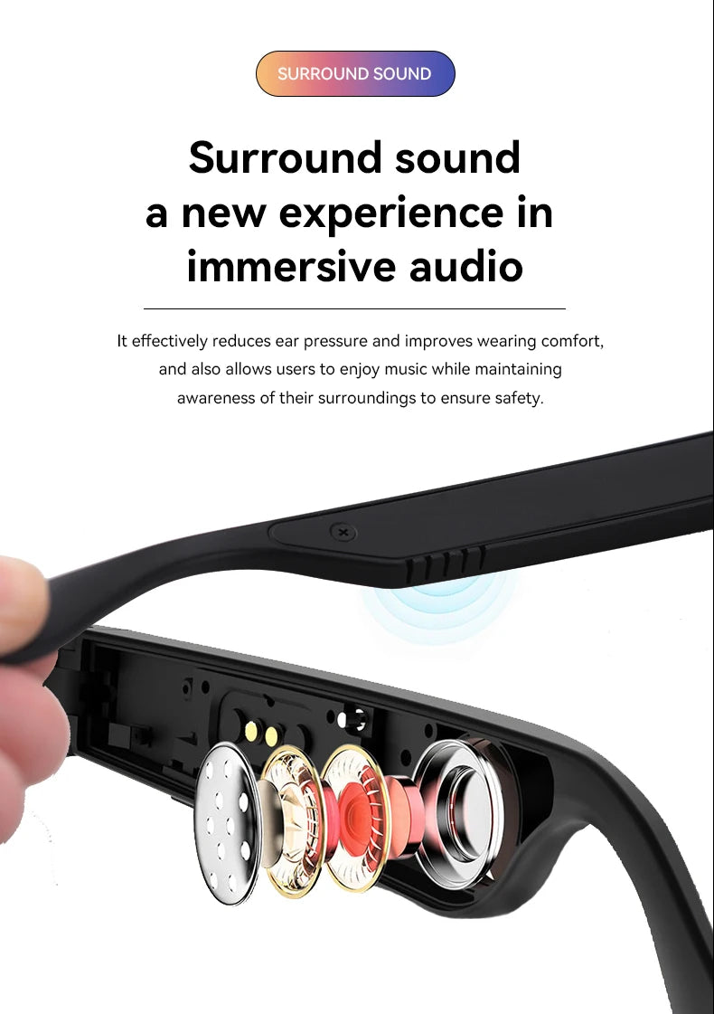 Smart Wireless Bluetooth Eyeglasses