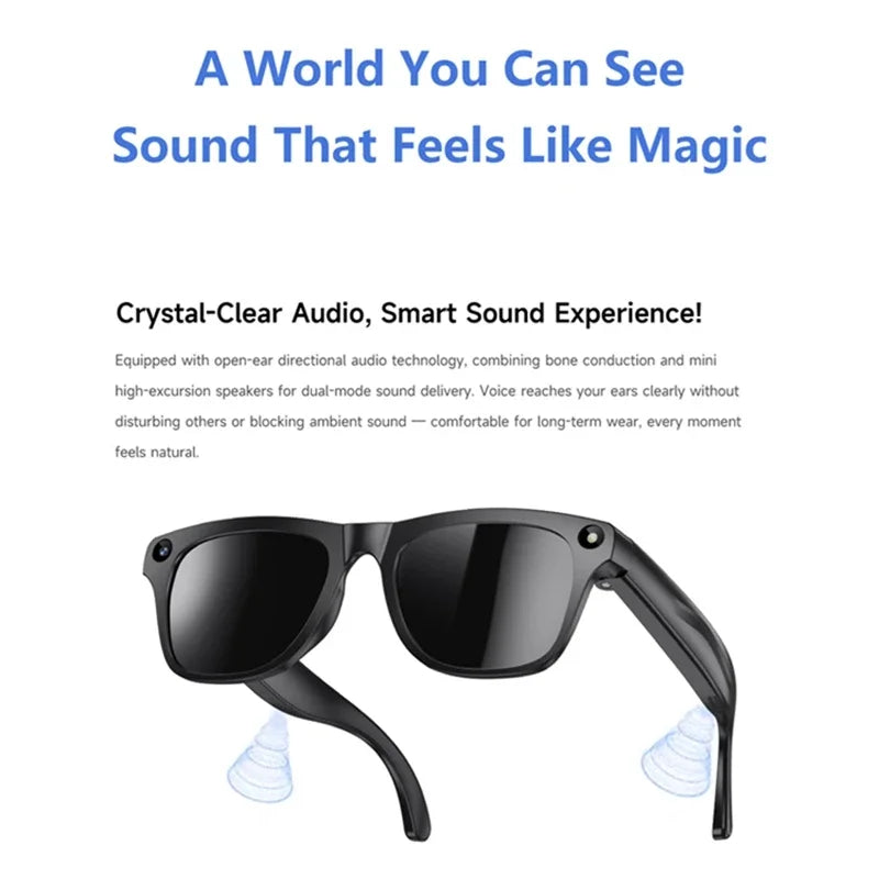 Multi-function Smart AI Bluetooth Glasses