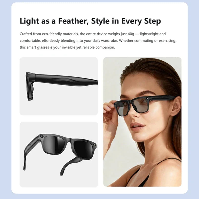 Multi-function Smart AI Bluetooth Glasses
