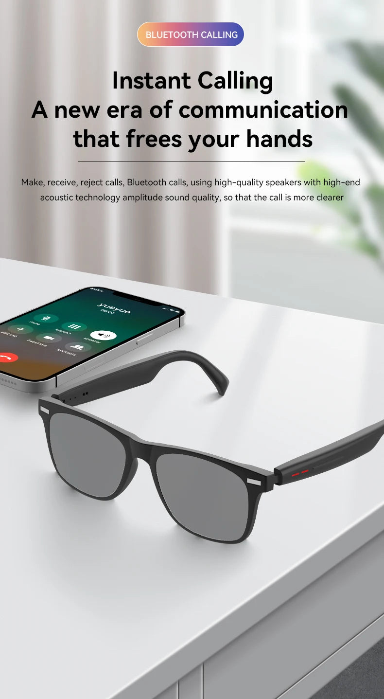 Smart Wireless Bluetooth Eyeglasses