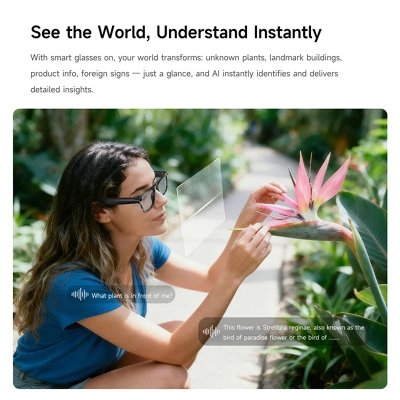 Multi-function Smart AI Bluetooth Glasses